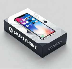Boîte en papier d'emballage pour téléphone portable personnalisée Conception gratuite Haute qualité Fabrication directe Matériaux écologiques Promotion de la marque Boîte cadeau - Product Image 4