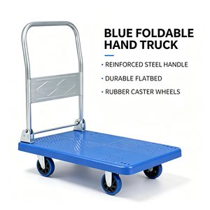 Shopping Wagon Grocery Ready Sturdy Basket Easy Maneuver Fold Down Folding Shopping <b>Cart</b> With Wheels Heavy Duty Folding <b>Cart</b> - Product Image 1