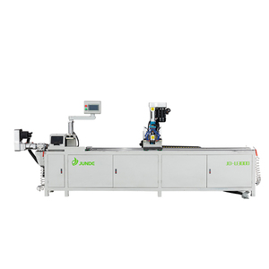 JUNDE High Efficiency 380V 4300W Aluminum Straightener with Motor <b>Drilling</b> & Tapping Integration - Product Image 1
