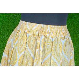 Falda Nueva de Alta Demanda con Estampado Artesanal, Faldas de Algodón para Verano, Faldas Florales, Ropa Étnica para Mujer, Talla Personalizada, Precio al por Mayor - Product Image 3