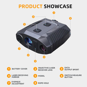 Bingm 4000M <span class=keywords><strong>Handheld</strong></span> Range Finder Lcd Display Afstandsmeter Golf Laser Afstandsmeter Voor Outdoor Sport Jacht - Product Image 4