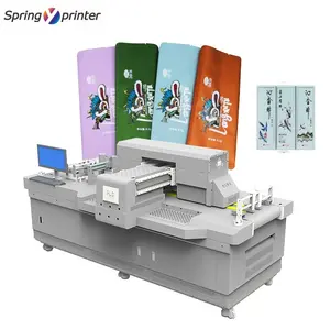 Mesin cetak warna permukaan produk mesin cetak digital jalur tunggal kecepatan tinggi 2023 pencetak flatbed besar uv flatbed