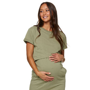 Vestido <span class=keywords><strong>de</strong></span> Maternidad 3 en 1 Casual <span class=keywords><strong>para</strong></span> <span class=keywords><strong>Oficina</strong></span> y Hogar OEM <span class=keywords><strong>Ropa</strong></span> <span class=keywords><strong>de</strong></span> Maternidad Vestido <span class=keywords><strong>de</strong></span> Lactancia <span class=keywords><strong>para</strong></span> Amamantar - Product Image 5