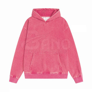 Ropa de calle de alta calidad para hombre, sudaderas con capucha de lavado ácido, jersey de gran tamaño, sudaderas con capucha de lavado ácido para hombre - Product Image 1