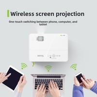 Projecteur intelligent BenQ E582 - Fournisseur direct d'usine - Utilisation au bureau et à domicile - 1080P - 3600 lumens - 3D DLP - Portable - Android OS 1.07