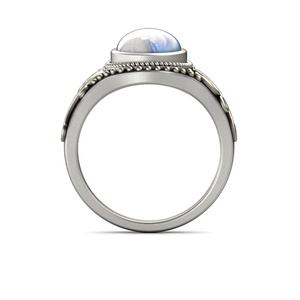 <span class=keywords><strong>Destiny</strong></span> Jewelry-Anillo de plata de primera ley con piedra lunar para mujer, sortija, plata esterlina 2021, Estilo Vintage, colorido - Product Image 3