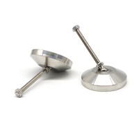 Fournisseur chinois odm oem rohs odm oem 7764 80mm m8 * 80/100mm Pieds pivotants réglables ss304 pour meubles en m6 m8 m10 m12 m16