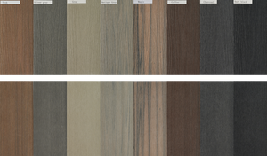 Không thấm nước ngoài trời WPC tường ốp Bảng điều chỉnh trang trí tre và nhựa tường ốp cho khách sạn & Bệnh viện bên ngoài trang trí nội thất - Product Image 5