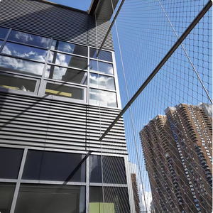 2025 Nueva lámpara de Torre Certificación de red de seguridad anticaída cerca tejida Flexible acero inoxidable 316 corte de malla de cuerda de alambre disponible - Product Image 4