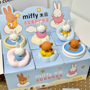 JOYC Boîte Mystère Surprise 6+1 Styles, Ensemble de Pierres Diffuseuses en Plâtre avec Huile Essentielle, Figurine de <span class=keywords><strong>Lapin</strong></span> Minimaliste, Ornement Cadeau - Product Image 3
