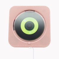 Pemutar CD Multimedia dengan Speaker Pemutar Musik Desktop untuk Rumah CD MP3 USB FM AUX Desain Dapat Dipasang di Dinding