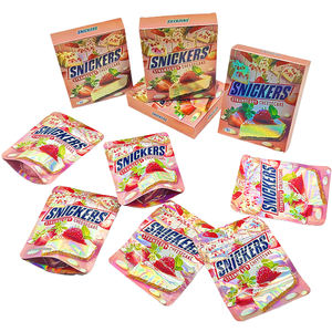 मुद्रित अद्वितीय विशेष कट आउट अनियमित आकार के खाद्य कैलोरी पैक 8 वें प्लग की गंध प्रमाण 3.5 मरने के लिए बॉक्स के साथ मैलर बैग - Product Image 3