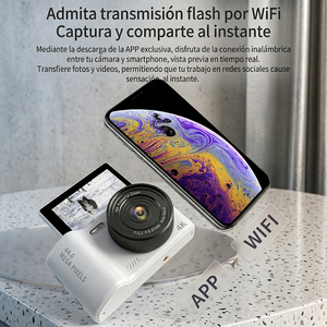 Cámara Digital Ele-Gate de 64MP 4K WiFi con Pantalla Abatible para Niños y Adolescentes - Product Image 3