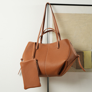 di fabbrica offerte promozionali all'ingrosso da donna di lusso Designer di grandi dimensioni in vera <span class=keywords><strong>pelle</strong></span> borse Tote da donna - Product Image 4