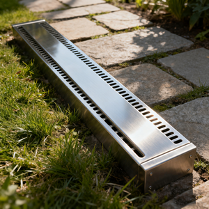 قنوات تصريف مخصصة حديثة من الفولاذ المقاوم للصدأ للممرات الخارجية وأنظمة تصريف الحدائق - Product Image 5