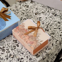 Boîte à chocolats rigide de luxe personnalisée avec fermeture magnétique et emballage en papier gaufré pour cadeau de la Saint-Valentin ou de Noël