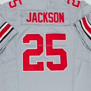 Bo Jackson Gri En Kaliteli Dikişli Amerikan Kolej Futbol Forması Gönderime Hazır - Product Image 1