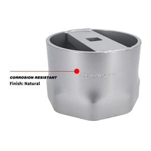 8-Point Rounded Wheel Bearing Locknut <b>Socket</b> 4-13/16 <b>Inch</b> Vehicle Tools - Product Image 5