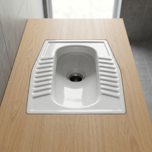 Vistaar Nouveau design élégant WC à la turque en céramique, prix abordable, WC à la turque de bonne qualité, prix compétitif, OEM - Product Image 4