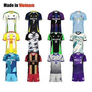 เสื้อฟุตบอลทีมฟุตบอลเสื้อฟุตบอลระบายอากาศได้ดีออกแบบตามต้องการ - Product Image 1