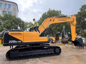 Excavadora hidráulica sobre orugas Hyundai Mini 220-9s con componentes de motor de núcleo usado Original bien mantenido 210LC 220 225LC - Product Image 6