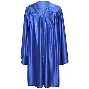 Unisex Shiny Preschool and Kindergarten Graduation Gown Choir Robe for Baby Kids