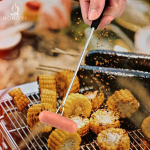 Retractable <b>BBQ</b> Kitchen Cooking Tools Accessories Multifunctional <b>Stainless</b> <b>Steel</b> <b>BBQ</b> Fork - Product Image 6