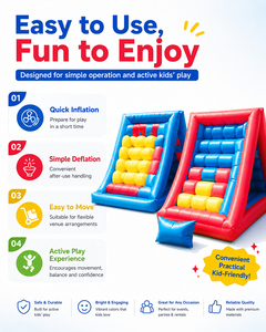 Grand jeu gonflable de sport et de team building <span class=keywords><strong>pour</strong></span> le divertissement, jouet <span class=keywords><strong>Tetris</strong></span> et autres jeux de puzzle <span class=keywords><strong>pour</strong></span> enfants et adultes - Product Image 4