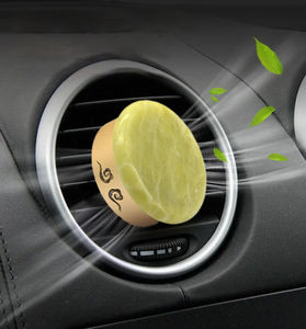 Aromatizante de Aire para Auto Aikun con Logotipo Personalizado, Clip con Cubierta de Jade, Imán para Rejilla de Ventilación, Evaporación Natural, Eliminación de Olores, 5 Años - Product Image 1