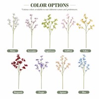 Fleurs artificielles en gros pour centres de table de mariage et décoration de vases