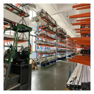 Wall mounted Stronger stable stacking industrial pallet storage cantilever racking system for factory