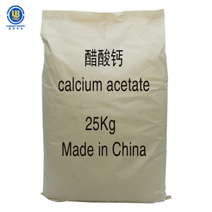 Acetato de calcio Ingredientes de grado alimenticio anhidro Aditivos Conservantes CAS 62-54-4 C4H6CaO4 EINECS 200-540-9 - Product Image 6