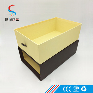 De lujo de oro de venta al por menor ropa/zapatos caja de embalaje/personalizado de caja plegable fabricante de impresión - Product Image 6
