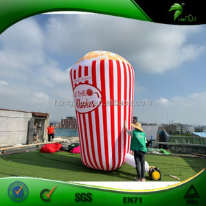 Palomitas de maíz inflables gigantes para publicidad en cines, modelo inflable de comida, globo con forma de botella personalizado - Product Image 4