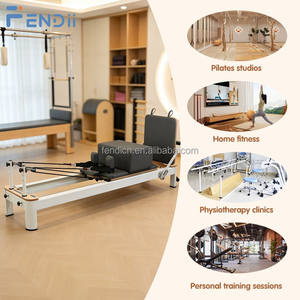 <span class=keywords><strong>Reformer</strong></span> Pilates Profesional Busa Kepadatan Tinggi dengan Footbar untuk Pusat Kebugaran - Product Image 2