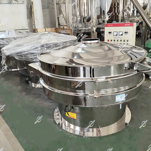 Máquina de Peneiração Rotativa Vibratória Certificada CE em Aço Inoxidável para Separação de Sementes, Grãos, Feijão, Granulados e Pó - Product Image 4