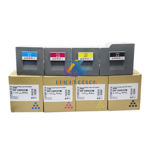 Good Quality MPC8003 Toner Cartridge for Ricoh MPC 8003 MPC6503 IMC6500 IMC8000 C6503 C8003 C6500 C8000 Copier Spare Parts