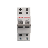 Interrupteur de transfert manuel à double alimentation industriel série LONGTAI SF219G |   2P 1-80A 230V/400V 50/60Hz IP20 Argent/Cuivre Rail DIN 35mm