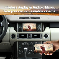Interface CarPlay sans fil Android Auto pour Land Rover 2008-2012 Denso Navigation Android Auto Mirror Link Airplay