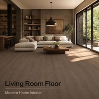 Plancher stratifié texturé ENF, étanche AC4, surface gaufrée imitation bois, rainuré en V, pour salon résidentiel, banc de jardin