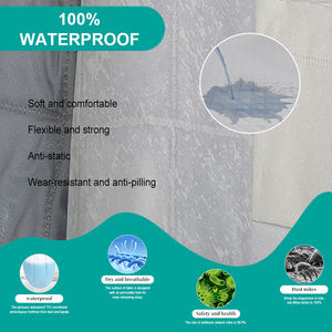 Pelindung Kasur Anti Air Ukuran Khusus dengan Teknologi Ultrasonic Embossing, Grosir Penutup Kasur dengan Lapisan Belakang TPU, Hipoalergenik - Product Image 2