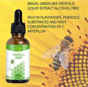 Gouttes de <span class=keywords><strong>propolis</strong></span> verte brésilienne naturelle sur mesure en gros pour le nettoyage des poumons 10 ml - Product Image 2
