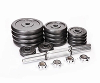 Coffret cadeau d'haltères peints pour exercices utilitaires et multi-positions