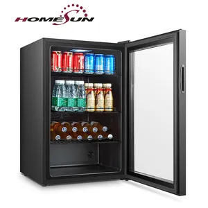 Resfriador personalizado da tabela da porta da bebidas da topo da bebida da exibição refrigerador
