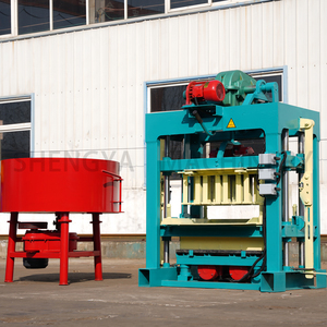 Máquina Eléctrica Eficiente para Fabricar Bloques de Hormigón QTJ4-40, Idea de Negocio Rentable <span class=keywords><strong>en</strong></span> África - Product Image 3