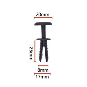 Rivets d'expansion en plastique Smooth Sailing D351 PA66 noirs pour véhicules électriques, fixation automobile - Product Image 3