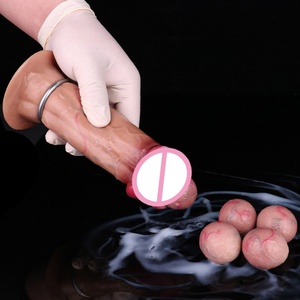 Dildo de 17 Pulgadas con Bomba Manual y Ovipositor para la Masturbación Femenina - Product Image 5