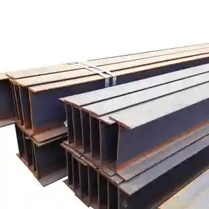 Structural Beam Steel H-beam Hot-rolled Iron Carbon Steel H Beam Steel Wing Width 100mm~900mm