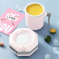 Tasse rafraîchissante intelligente Machine à boissons froides de bureau Mini réfrigérateur Tasse de refroidissement rapide Refroidissement d'été Petite maison Nouvelle livraison directe