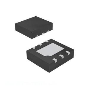วงจรรวม MP6401DGT-33BD3-LF-Z ไอซีชิป IC REG LINEAR 3.3V 300MA 6TQFN 6 WDFN แบบมีขาต่อภายนอก ของแท้ บริการครบวงจร - Product Image 1